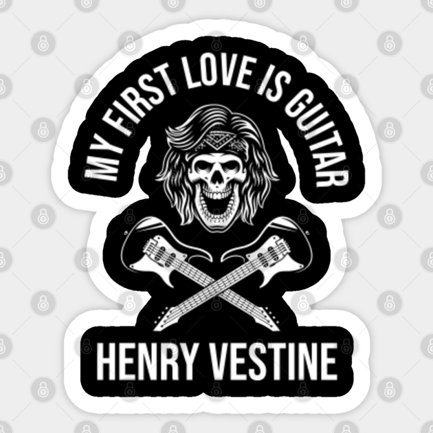 Henry Vestine Henry Vestine Sticker TeePublic
